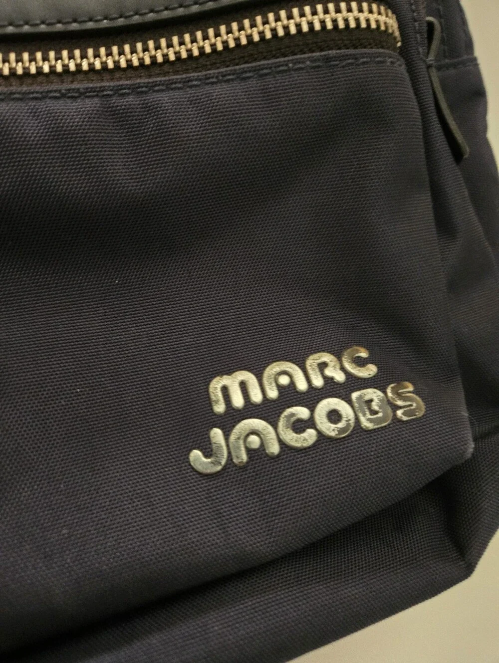 Marc Jacobs Navy Compact Backpack